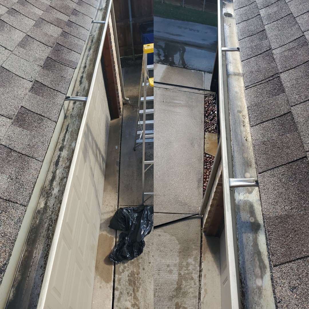 Frisco gutter cleaning